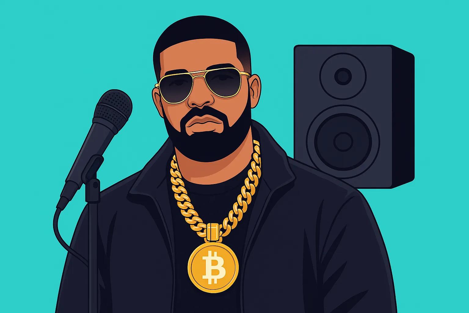Drake sings about bitcoin