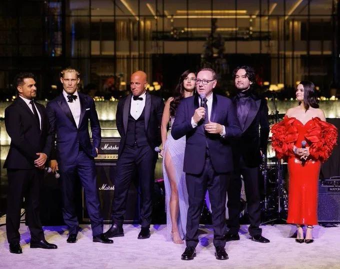 Kevin Spacey and Holiguards Saga – The Portal of Force cast at Venice Film festival