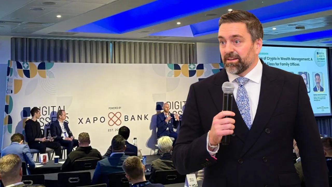 Ivan Pierson at The Digital Assets Forum in London 2025