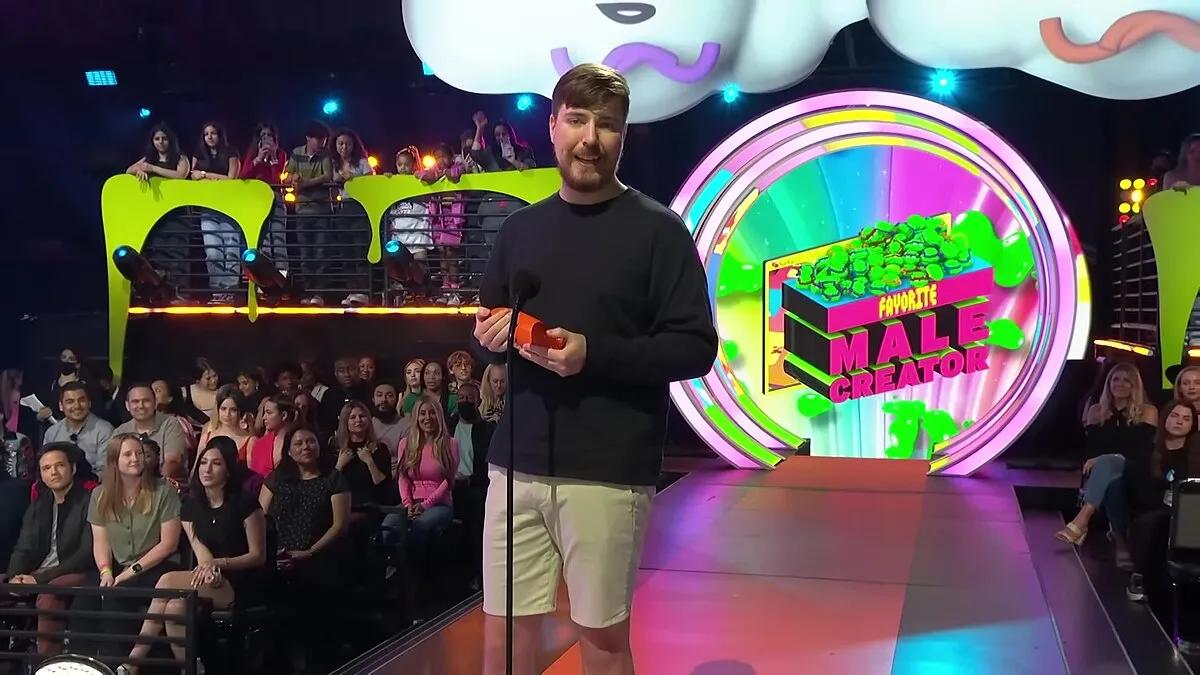 YouTube influencer MrBeast