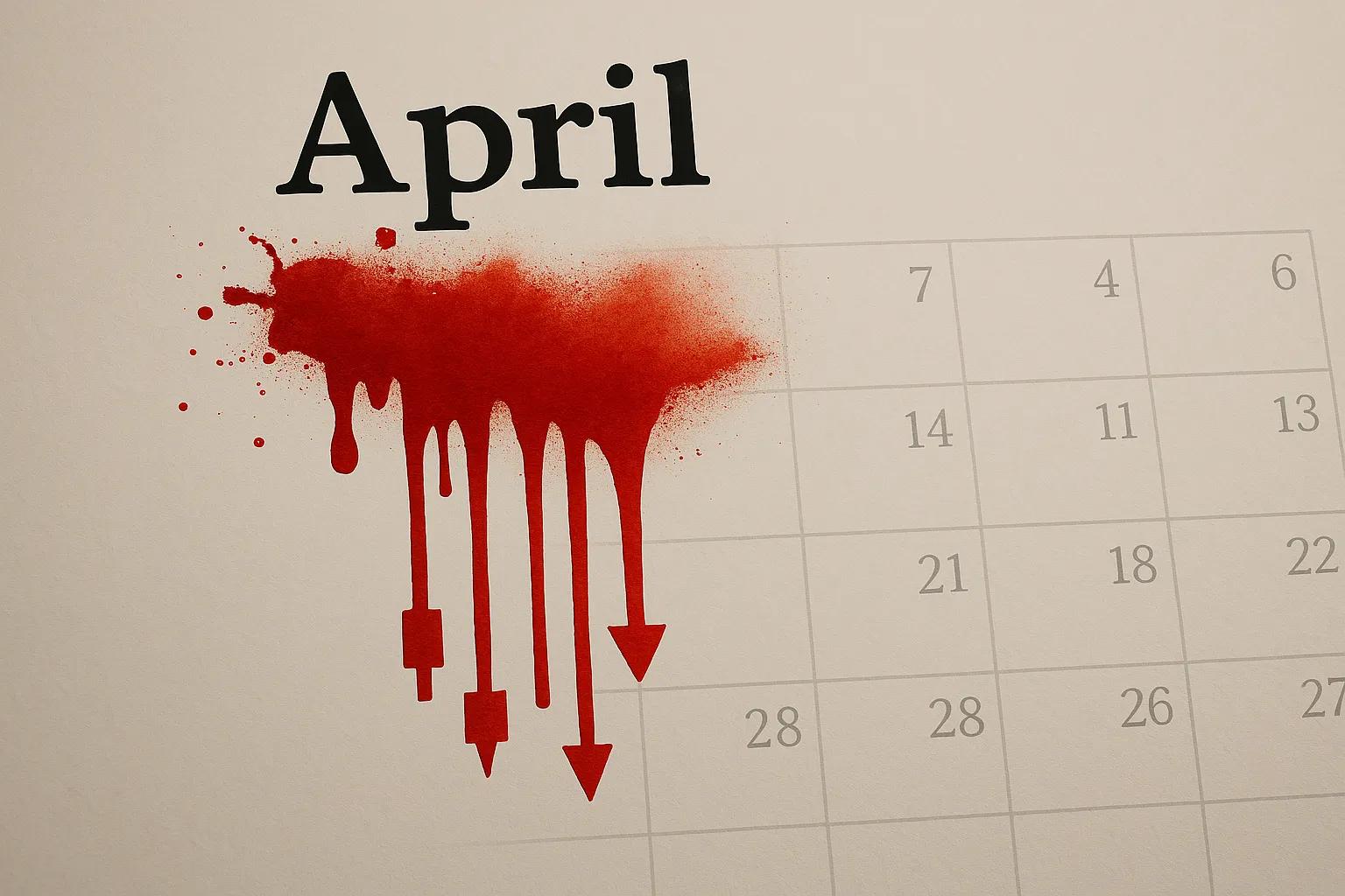 Red April is here with markets crashing